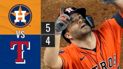 Resumen Astros de Houston vs Rangers de Texas / MLB 20-10-2023