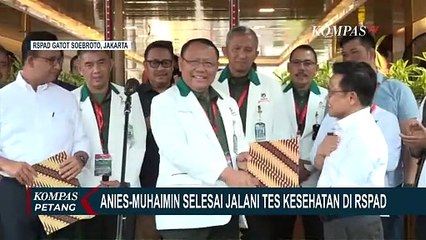 Anies-Muhaimin Selesai Jalani Tes Kesehatan di RSPAD Gatot Subroto, Apa Hasilnya?