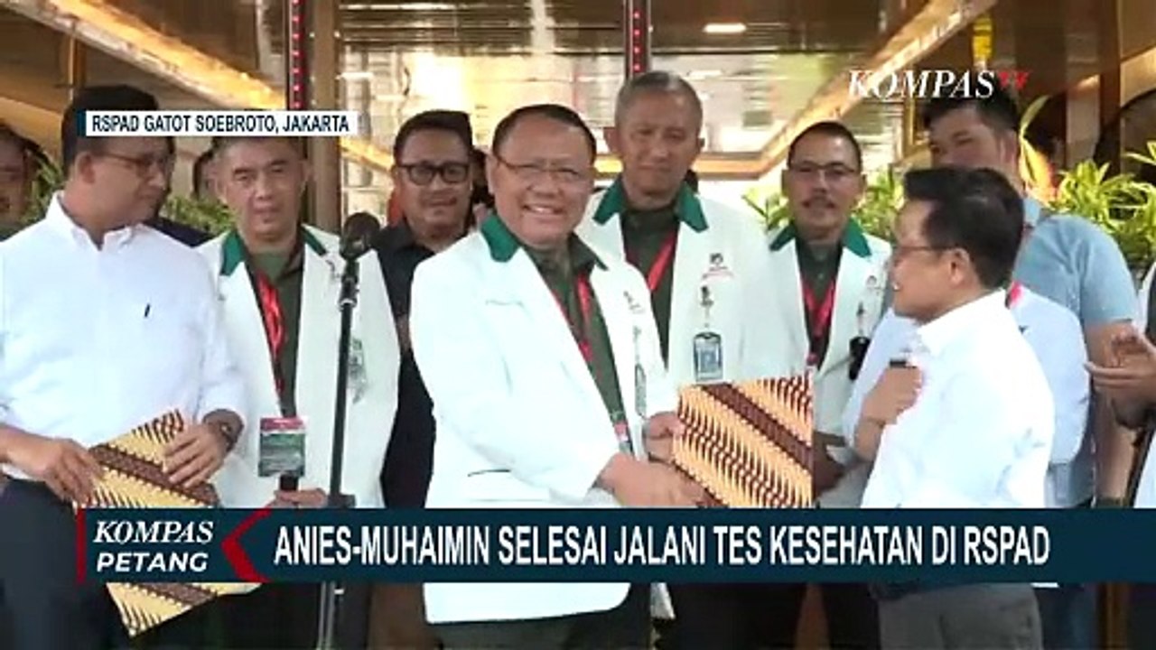 Anies-Muhaimin Selesai Jalani Tes Kesehatan di RSPAD Gatot Subroto, Apa Hasilnya?