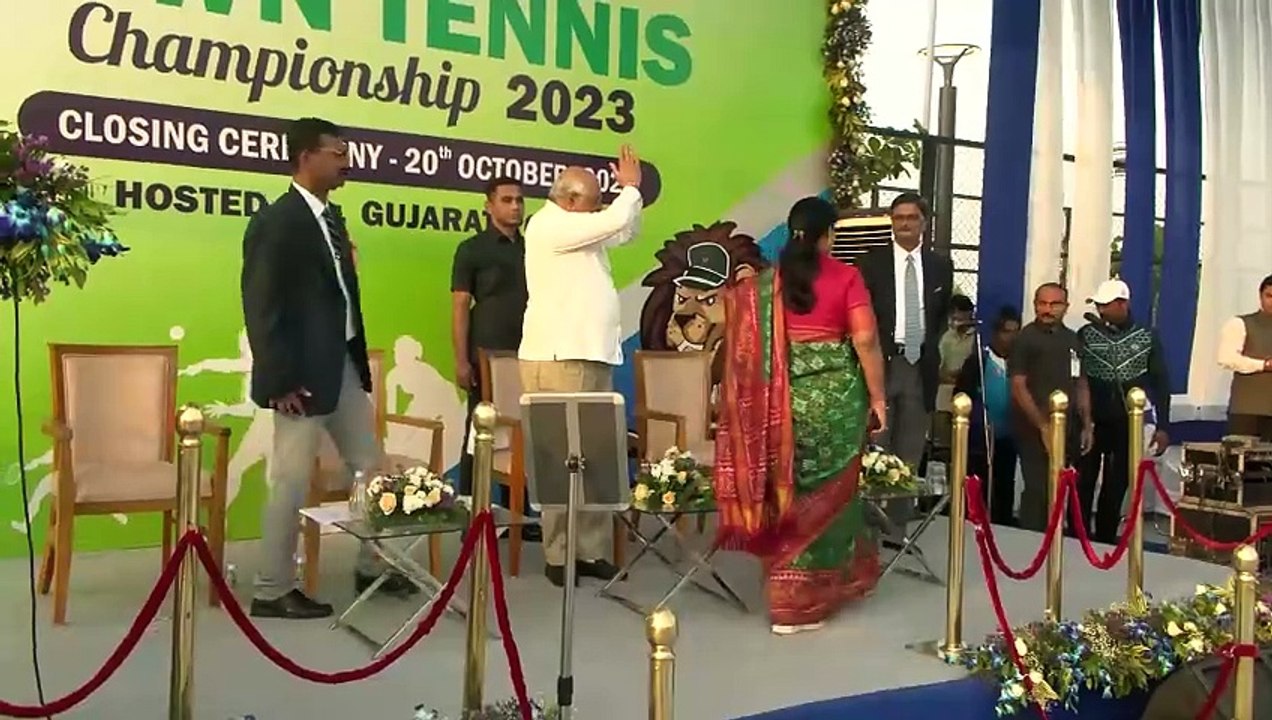 VIDEO: अहमदाबाद में 24वीं अखिल भारतीय पुलिस लॉन टेनिस चैंपियनशिप का समापन