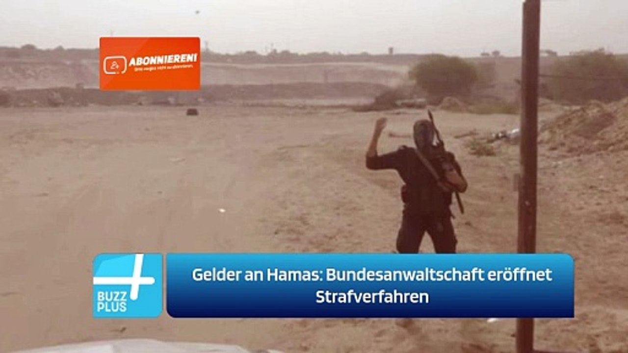 Gelder an Hamas: Bundesanwaltschaft eröffnet Strafverfahren
