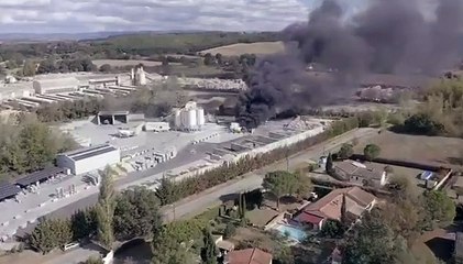 Manifestation Contre l'A69 à Saïx : Incendie d'une Cimenterie et Interpellation de Plusieurs Personnes (vidéo 2)