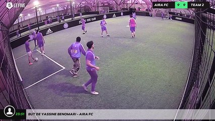 But de Yassine Benomari - AIRA FC