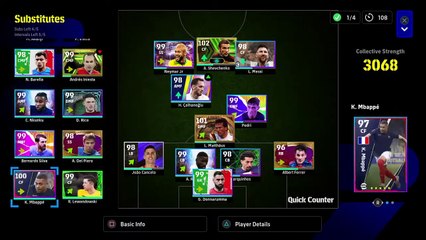 Co op User Ps4  vs User ps5   eFootball 2024 Konami