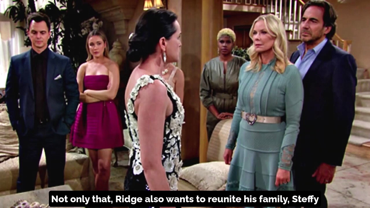 Ridge calls off the engagement – Brooke relapses into alcoholism The Bold and th