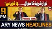 ARY News 9 PM Headlines 21st October 2023 | Wo Kon Hai? Nawaz Sharif Ka Sawal | Prime Time Headlines