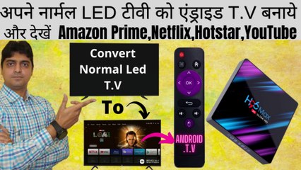 H96 MAX ANDROID T.V BOX