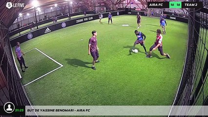 But de Yassine Benomari - AIRA FC