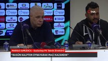 Gaziantep FK Teknik Direktörü Marius Sumudica: Bugün kalpten oynayarak maçı kazandık