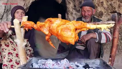 Love Story in a Cave _ Old Lovers Living in a Cave Like 2000 Years Ago_ Village life Afghanistan P5