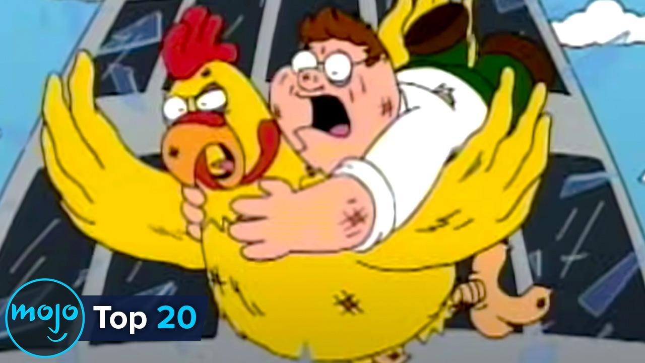 Top 20 Hilarious Peter Griffin Moments on Family Guy