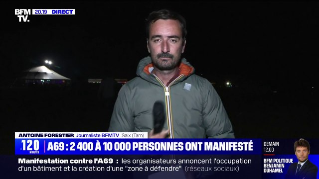 Manifestation contre l'A69 dans le Tarn: entre 2.400 et 10.000 personnes se sont mobilisées