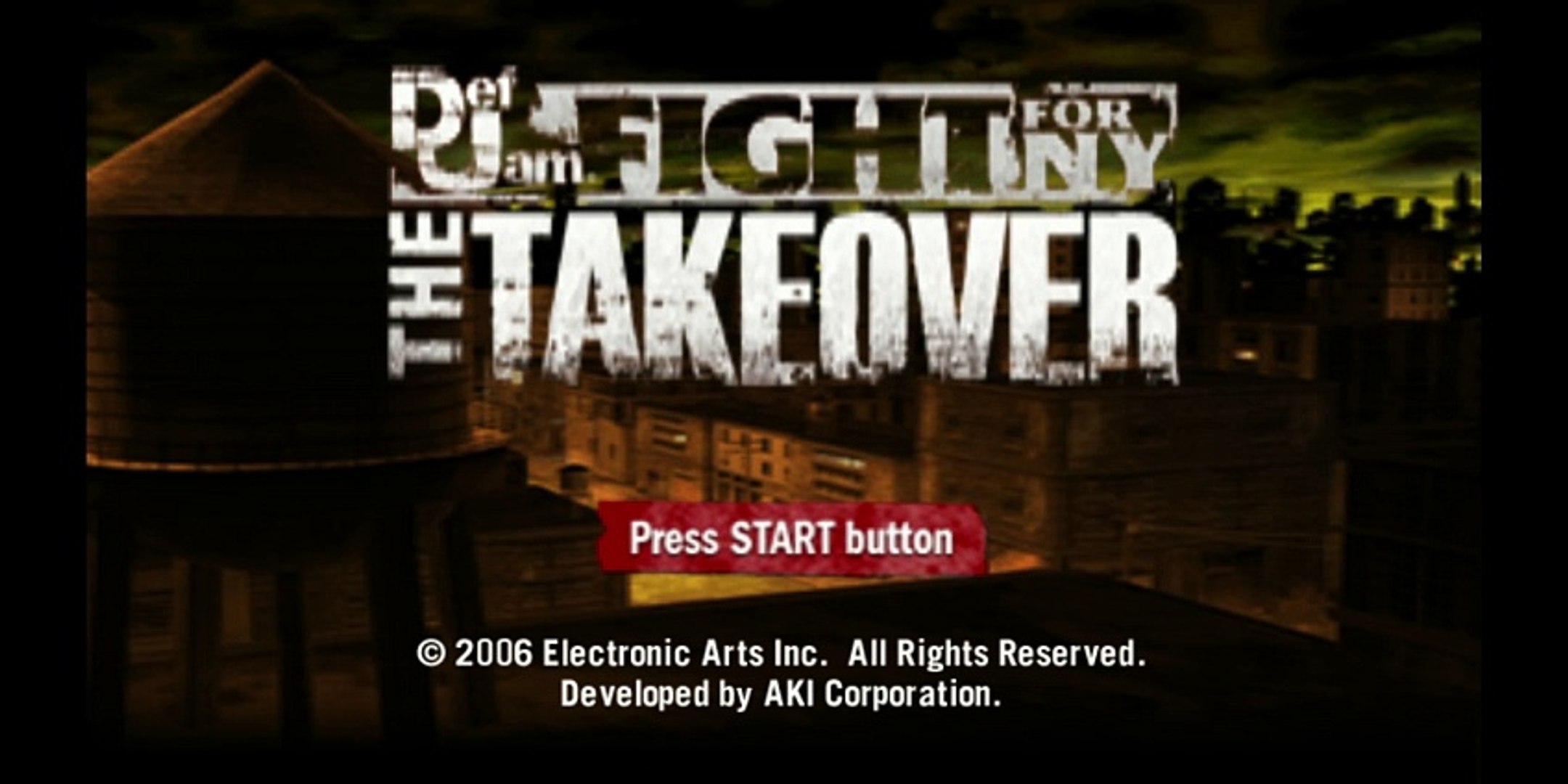 Def Jam Fight for NY: The Takeover online multiplayer - psp
