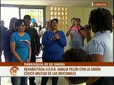 Rehabilitada la U.E.N.B. Amalia Pellín favorecerá a familias de la pqa. 23 de Enero en Caracas