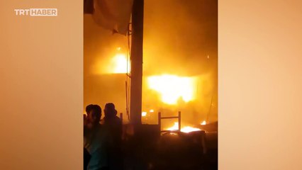 Gazze'deki mülteci kampına hava saldırısı