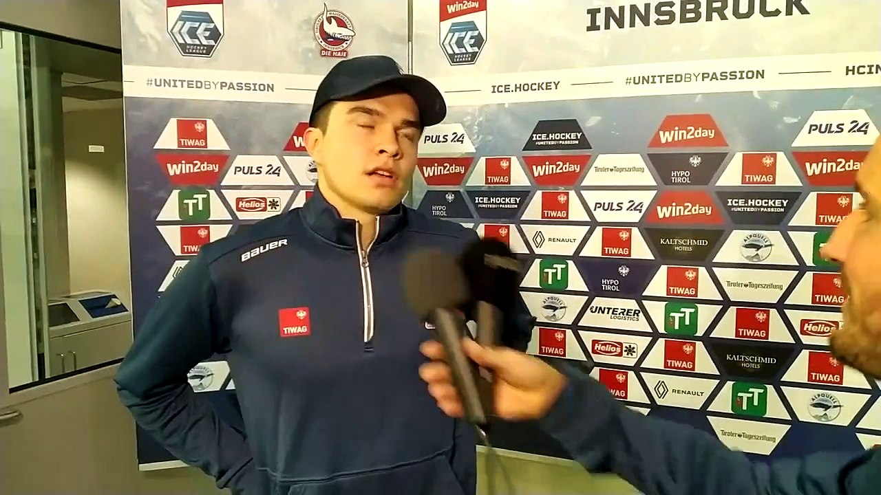 Kele Steffler (HCI) nach der Niederlage gegen Fehervar