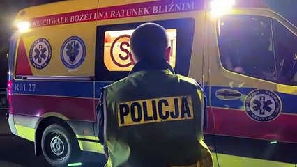 Pieszy nieprzytomny po wypadku na DK 28