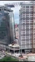 Brasil: un obrero murió tras quedar colgando a 140 metros en una obra en construcción