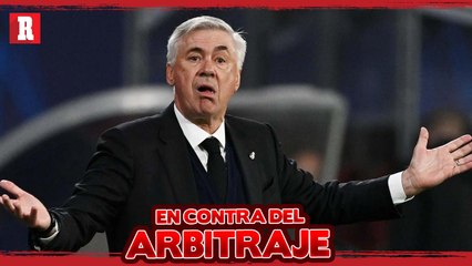 Carlo Ancelotti se quejó del arbitraje pero decidió no adentrarse en el tema para no ser sancionado
