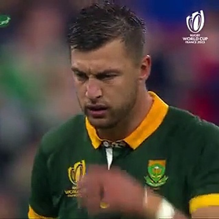 [Angleterre - Afrique du sud] La dernière pénalité de Pollard qui donne la victoire à l'Afrique du Sud