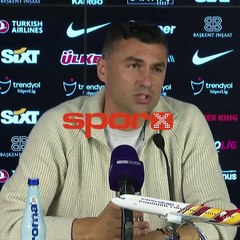 Burak Yılmaz, Meler ile diyaloğunu anlattı