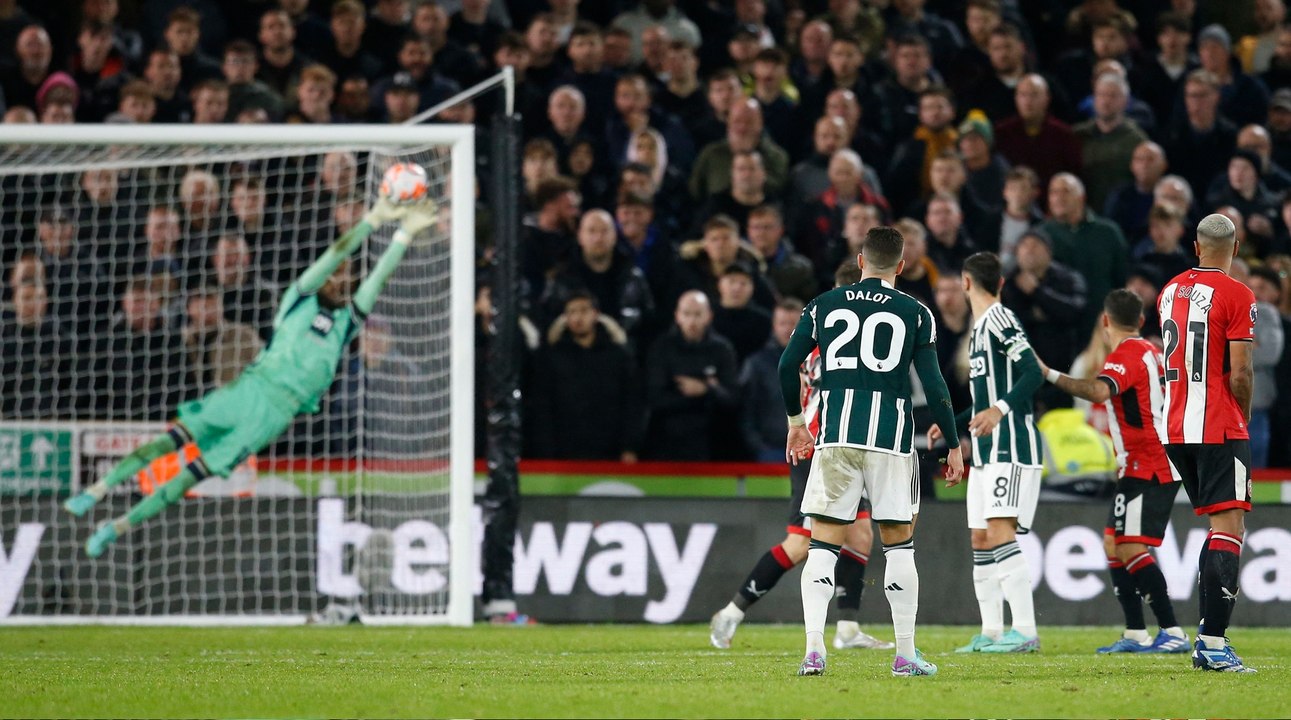 مانشستر يونايتد يغنم النقاط الثلاث من أرض شيفيلد يونايتد