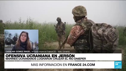 Informe desde Kiev: tropas ucranianas logran cruzar al lado este del río Dnieper