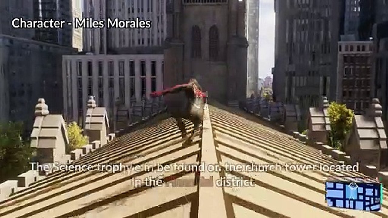 spider man 2 science trophy