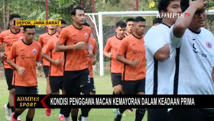 Kondisi Penggawa Persija Jakarta dalam Keadaan Prima Jelang Laga Lawan RANS Nusantara