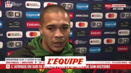Kolbe : « Ce n'était pas une victoire facile »  - Rugby - CM 2023 - AFS