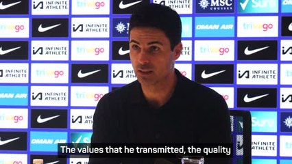 Bobby Charlton will leave a legacy beyond what he already had - Arteta