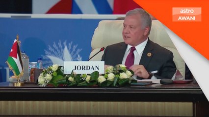 Raja Jordan tegaskan kekejaman Israel satu jenayah perang