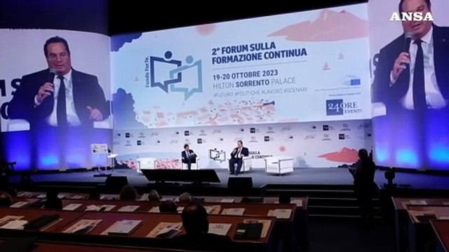 Durigon: Su competenze e formazione c'e' ancora tanto da fare