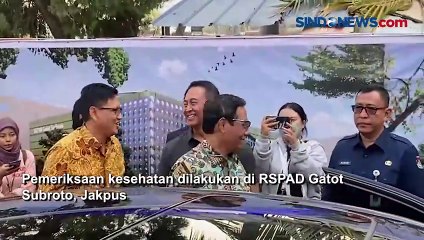 Ganjar-Mahfud Tiba di RSPAD, Siap Jalani Tes Kesehatan