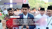 Di Depan Prabowo, Jokowi Sebut Restui Gibran Diusung Jadi Cawapres