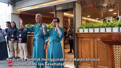 Penampakan Ganjar-Mahfud Jalani Pemeriksaan Kesehatan di RSPAD Gatot Soebroto Pagi Ini