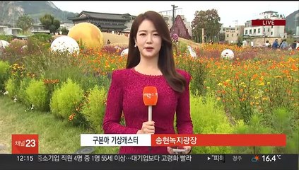 [날씨] 휴일 큰 일교차, 낮부터 추위 풀려…동해안 대기 건조