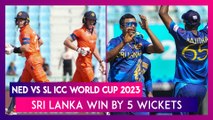 NED vs SL ICC World Cup 2023 Stat Highlights: Clinical Sri Lanka Register First Victory Of Tournament