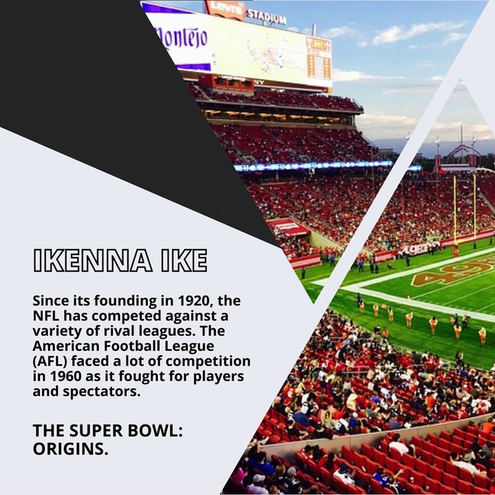 | IKENNA IKE | THE SUPER BOWL, ORIGINS: ENORMOUS AUDIENCE, EXPENSIVE ADVERTISEMENTS AND COMMERCIAL VIEWING (PART 3) (@IKENNAIKE)