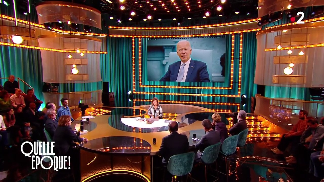 François Hollande dithyrambique sur Joe Biden, hier soir sur France 2 : "On dit souvent qu'il est âgé, vieux, usé, épuisé... Mais, moi je pense que c'est le meilleur président depuis longtemps !"