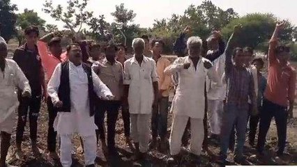 शाजापुर: किसानों की कृषि भूमि पर कब्जे का आरोप,ग्रामीणों ने जताया आक्रोश