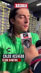 Carlos Acevedo agradecido con su regreso tras su lesión