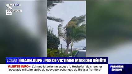 Après le passage de l'ouragan Tammy, l'heure est au bilan en Guadeloupe