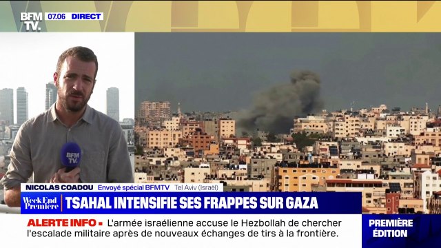 Israël/ Gaza: Tsahal, l'armée israélienne, intensifie ses frappes sur Gaza dans le cadre de son opération glaive de fer