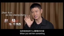 [ENG SUB] Zhao Xun talks about Xiao Zhan as an actor