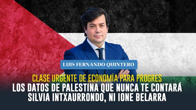 Los datos de Palestina que nunca te contará Silvia Intxaurrondo, ni Ione Belarra