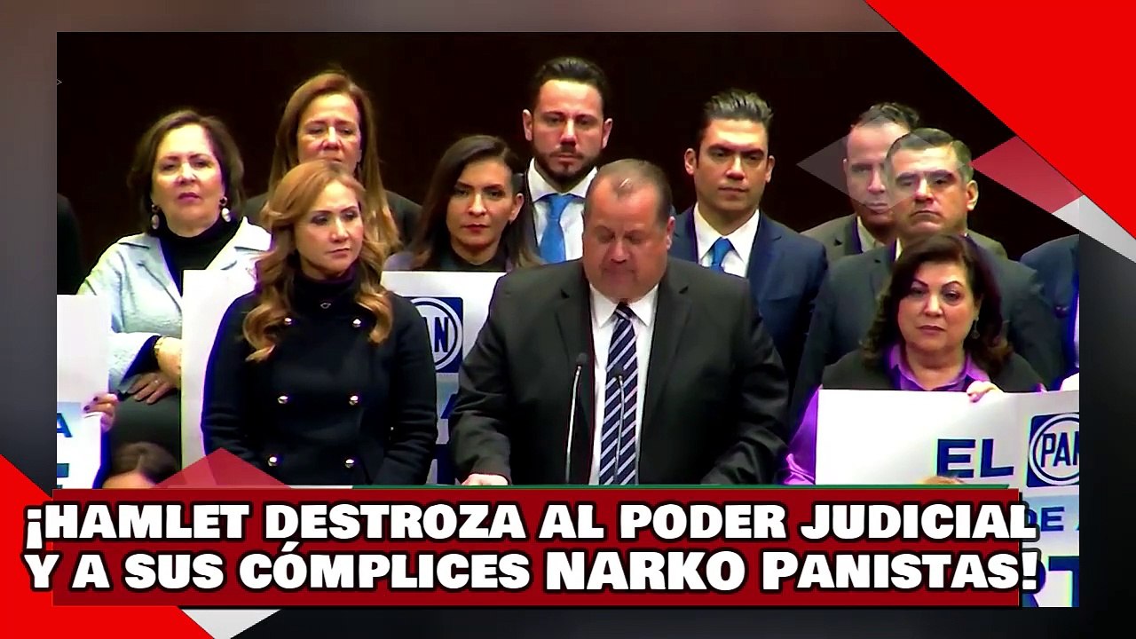 ¡VEAN! ¡Hamlet hace pedazos al poder perjudicial y a sus cómplices y defensores Narko Panistas!