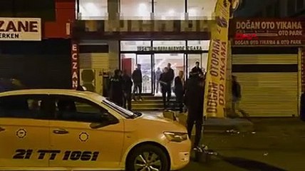 Fast food zinciri şubesine maytaplı saldırı