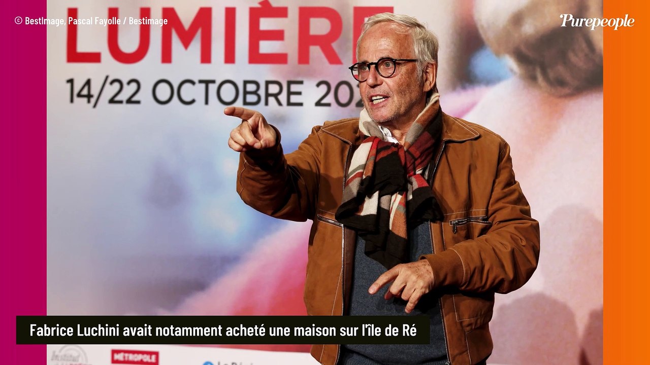 "Il fallait s'arracher" : Fabrice Luchini obligé de vendre sa maison dans un joli coin très prisé