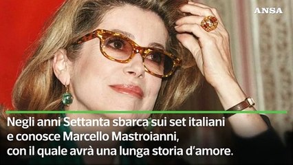 Catherine Deneuve compie 80 anni
